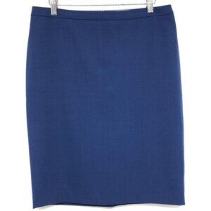 Simons' Contemporaine Blue Pencil Mini Skirt size 8